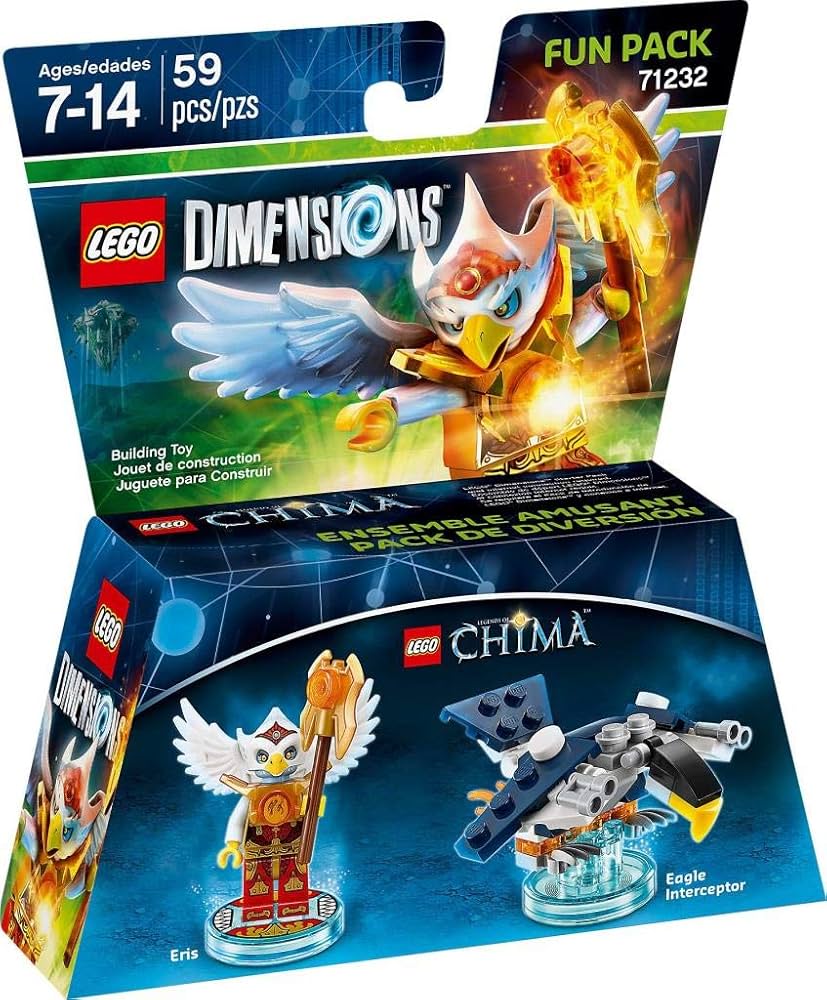 Amazon.com: Lego Dimensions Chima Eris Fun Pack : Lego Dimensions